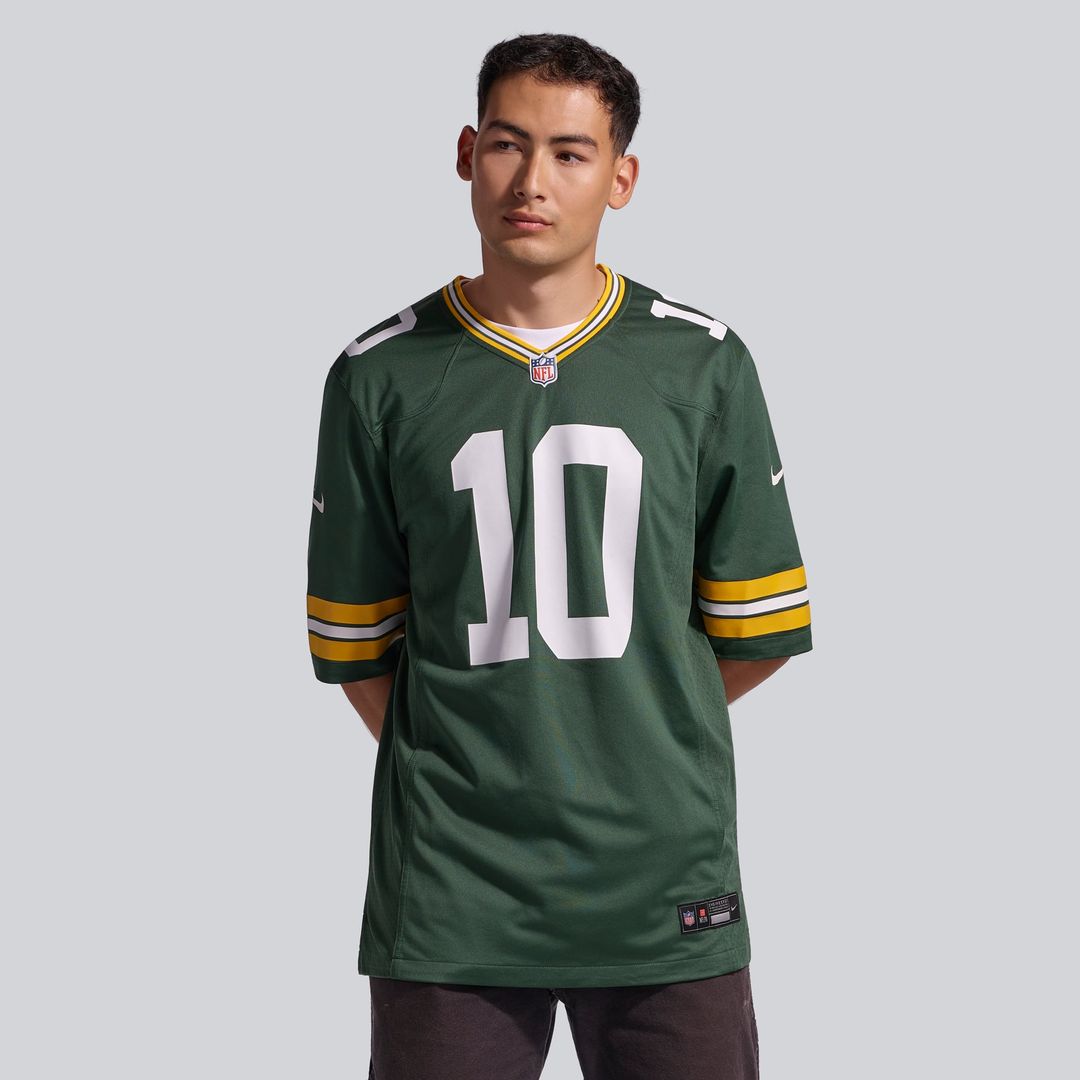 Jordan Love Green Bay Packers Nike Green Player Game Jersey