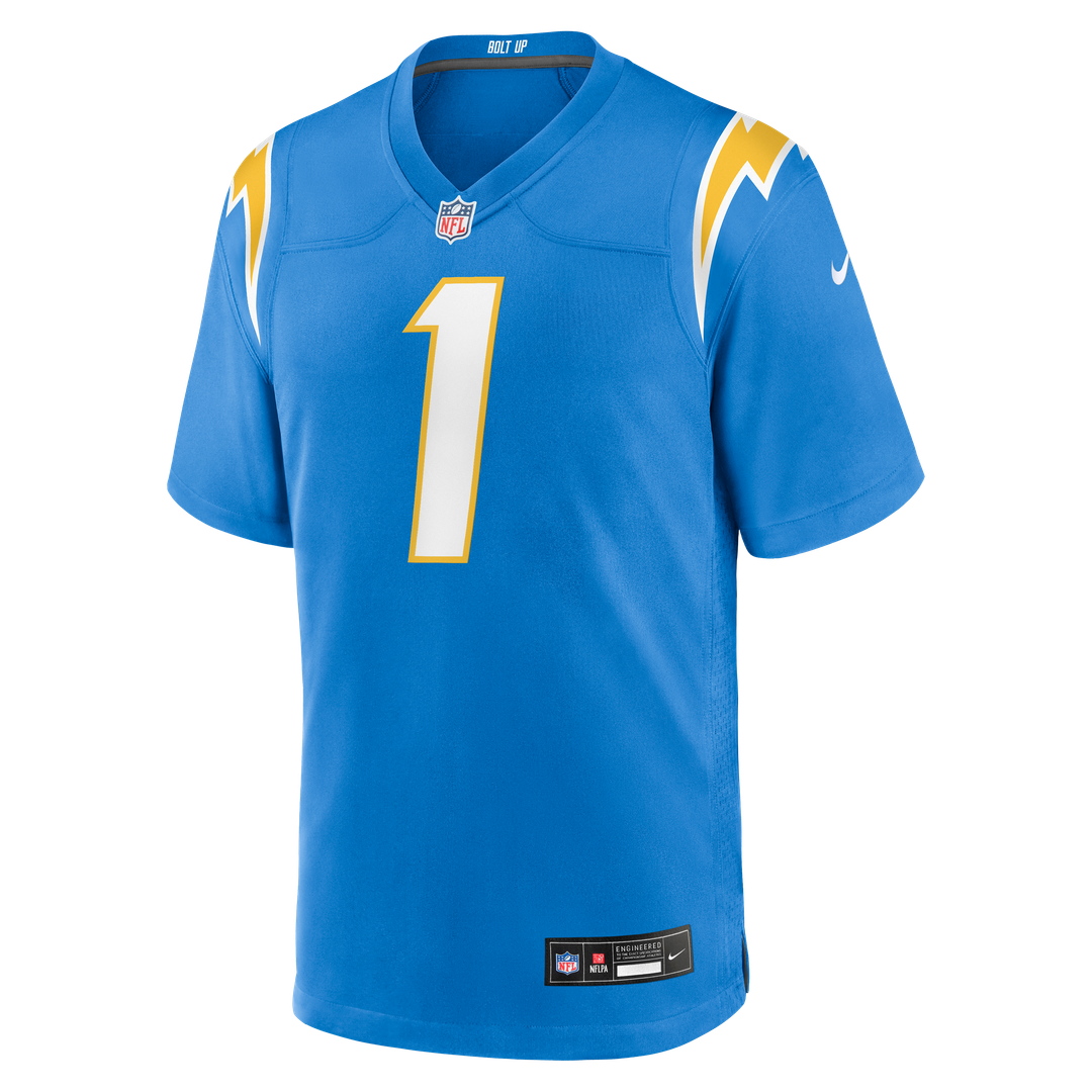 Quentin Johnston Los Angeles Chargers Nike Powder Blue Game Player Jersey
