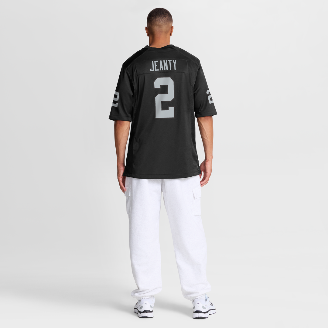 Ashton Jeanty Las Vegas Raiders Nike Black Team Game Jersey
