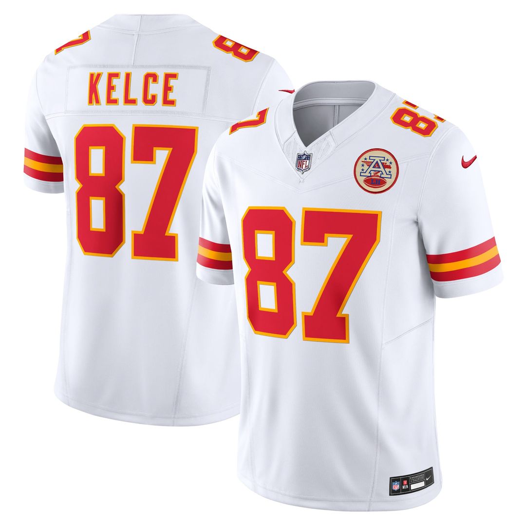 Travis Kelce Kansas City Chiefs Nike Red Vapor F.U.S.E. Limited Jersey