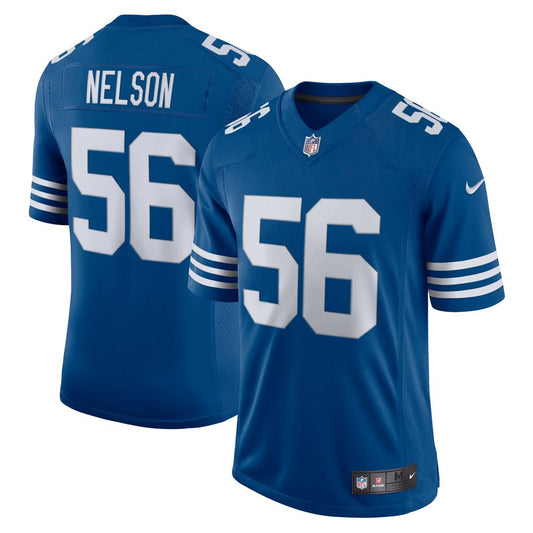 Quenton Nelson Indianapolis Colts Nike Royal Alternate Vapor Limited Jersey