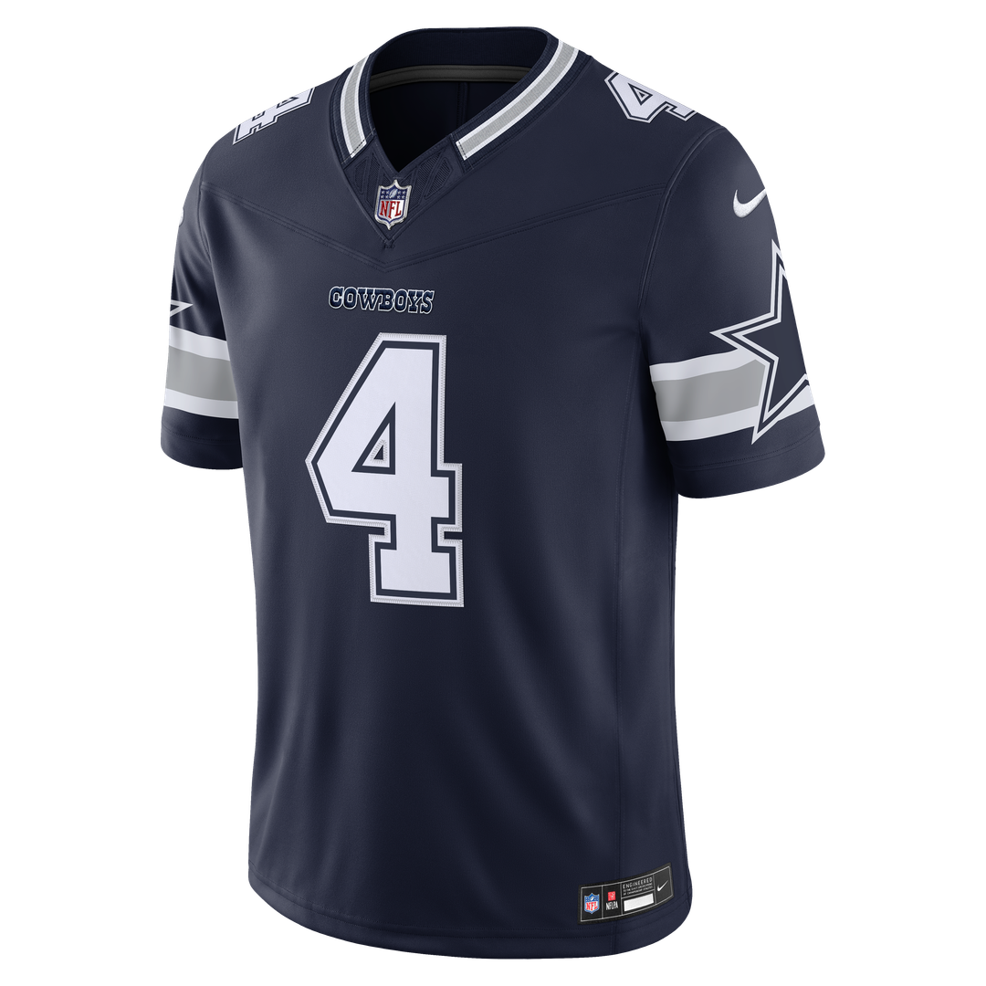 Dak Prescott Dallas Cowboys Nike White Alternate Vapor F.U.S.E. Stitched Limited Jersey