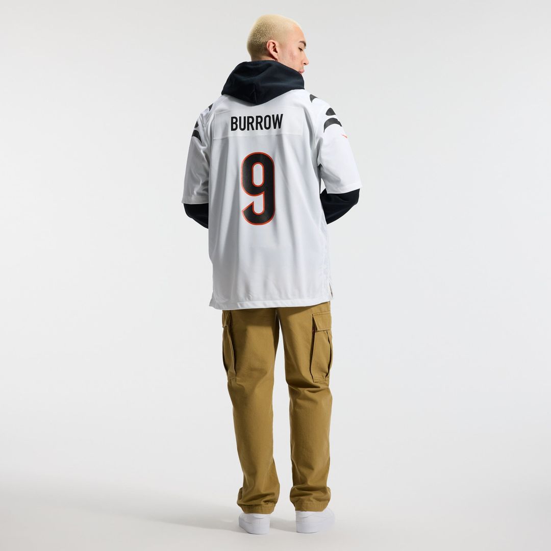 Joe Burrow Cincinnati Bengals Nike Orange Alternate Game Jersey
