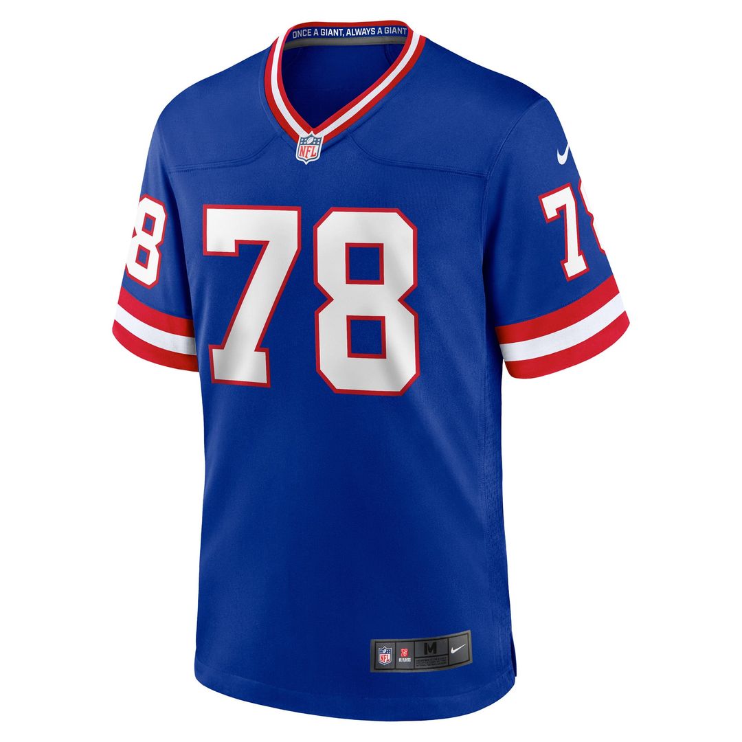 Andrew Thomas New York Giants Nike Royal Alternate Game Jersey