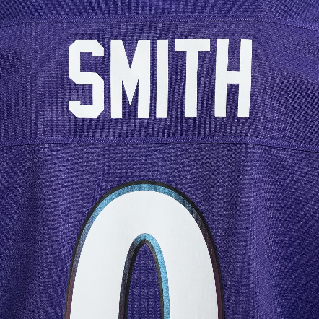 Roquan Smith Baltimore Ravens Nike Purple Team Game Jersey