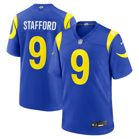 Matthew Stafford Los Angeles Rams Nike Royal Team Game Player Jersey