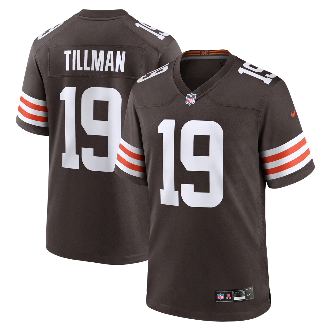 Cedric Tillman Cleveland Browns Nike Brown Game Jersey