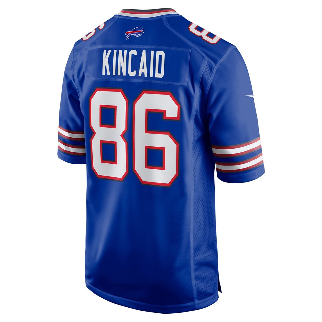 Dalton Kincaid Buffalo Bills Nike Gray Nickel City Game Jersey