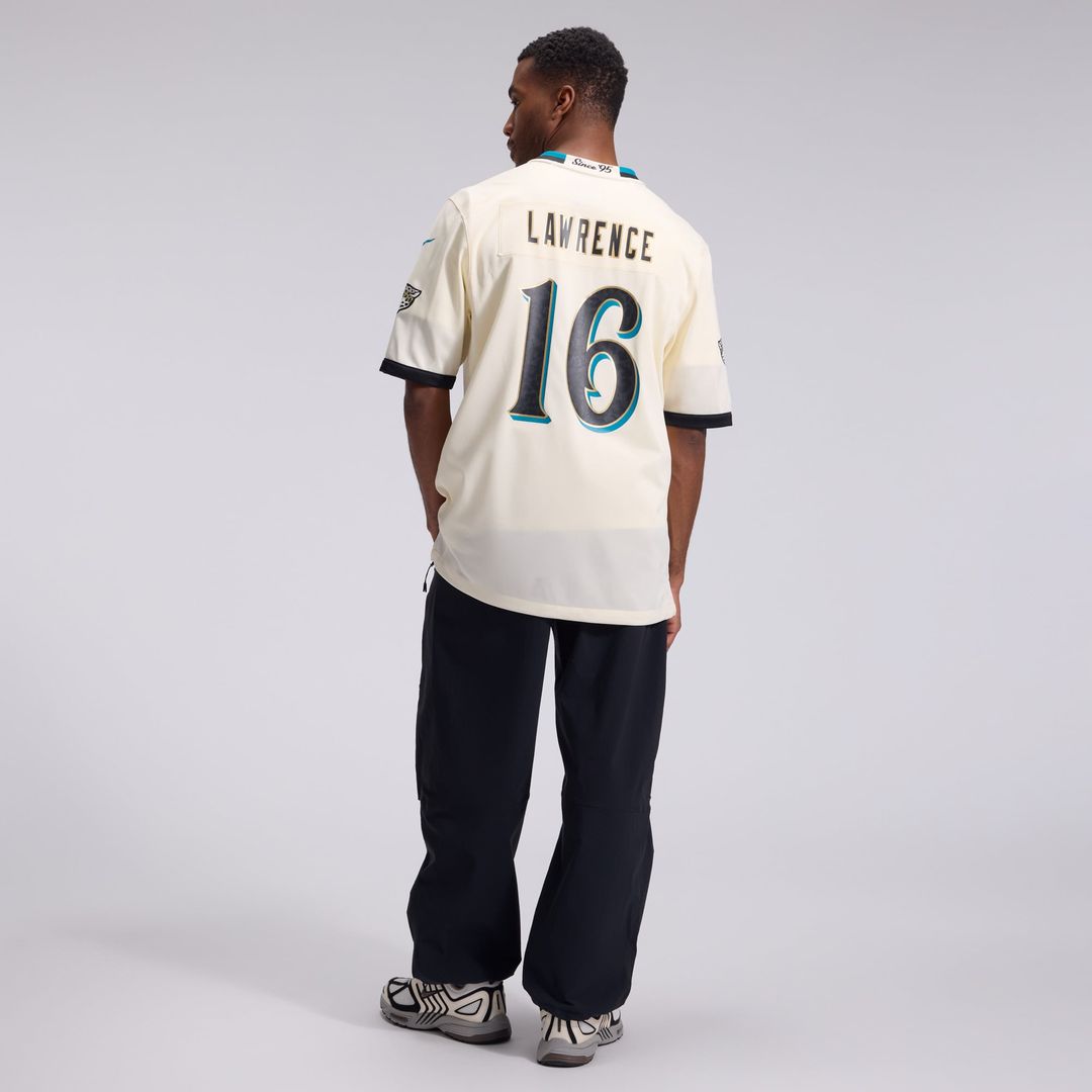 Trevor Lawrence Jacksonville Jaguars Nike Natural 2026 Rivalries Collection Game Jersey