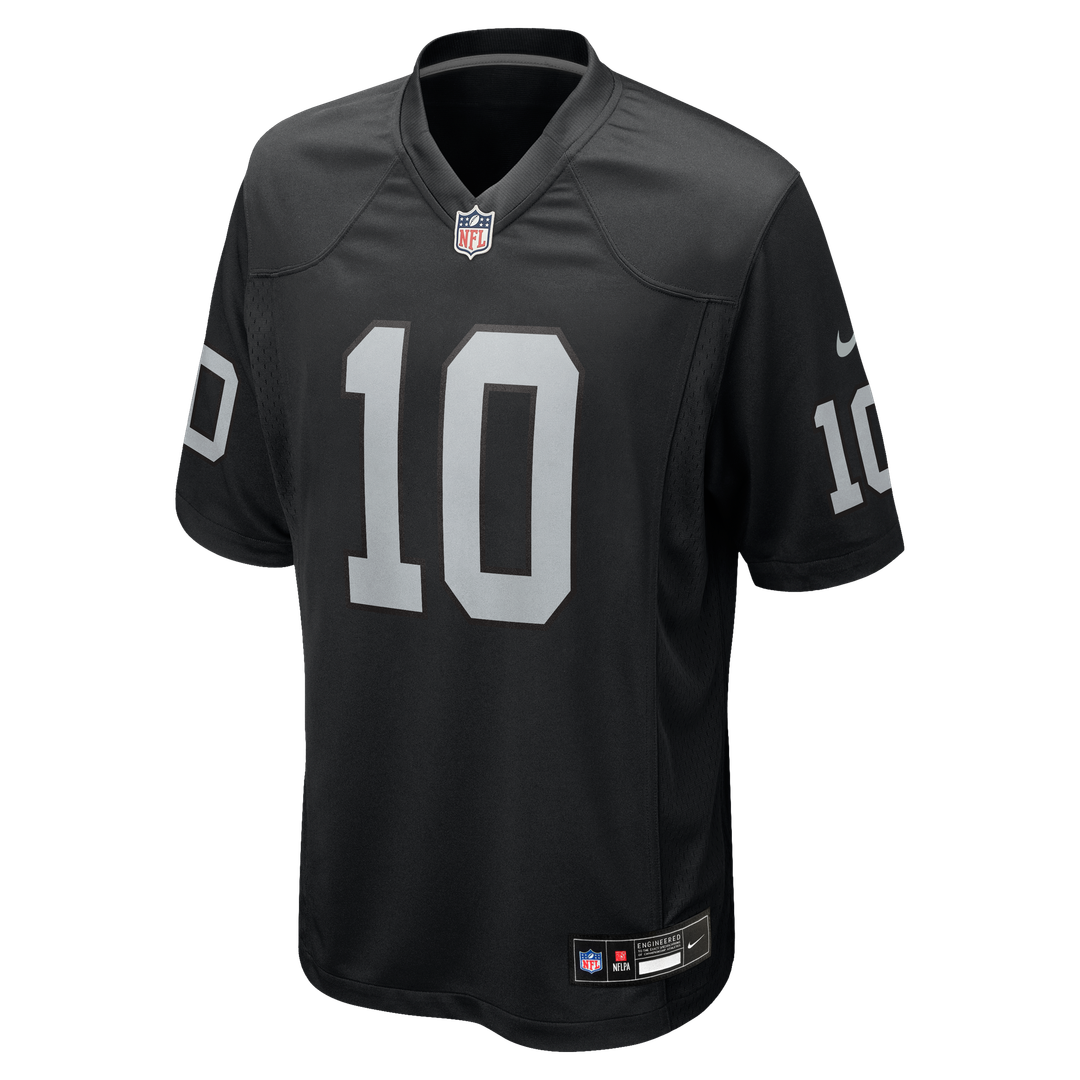 Dont'e Thornton Jr. Las Vegas Raiders Nike Black Team Game Jersey