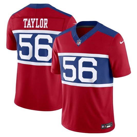 Lawrence Taylor New York Giants Nike Century Red Alternate Vapor F.U.S.E. Retired Player Limited Jersey