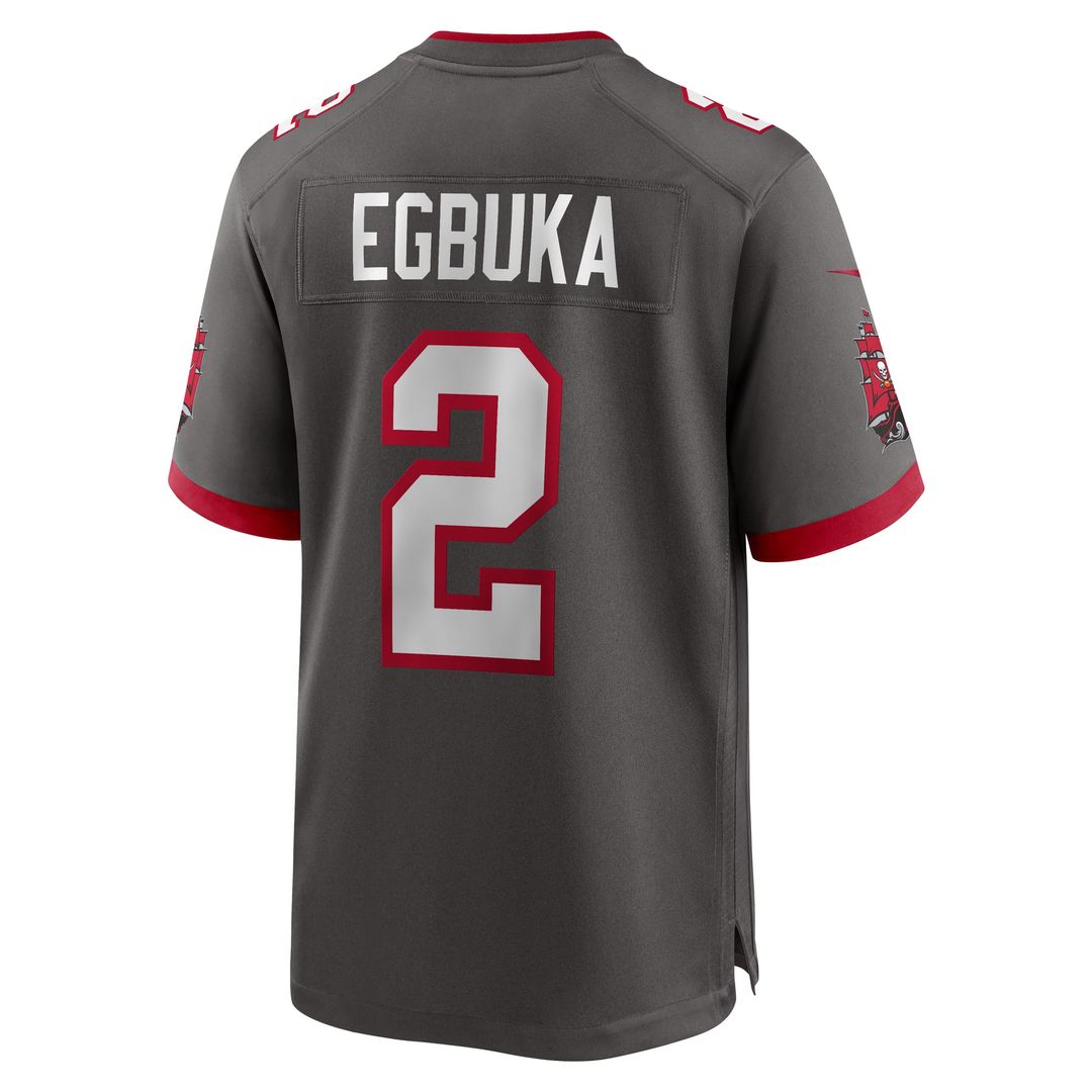 Emeka Egbuka Tampa Bay Buccaneers Nike Creamsicle Alternate 2 Game Jersey