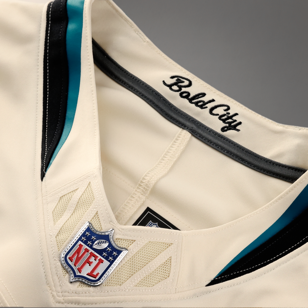 Josh Hines-Allen Jacksonville Jaguars Nike Natural 2026 Rivalries Collection Stitched Limited Jersey