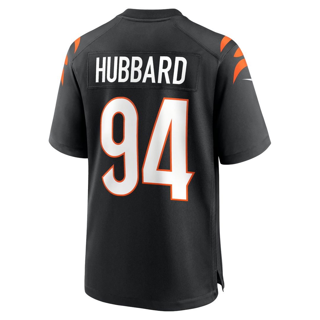 Sam Hubbard Cincinnati Bengals Nike Black Player Game Jersey