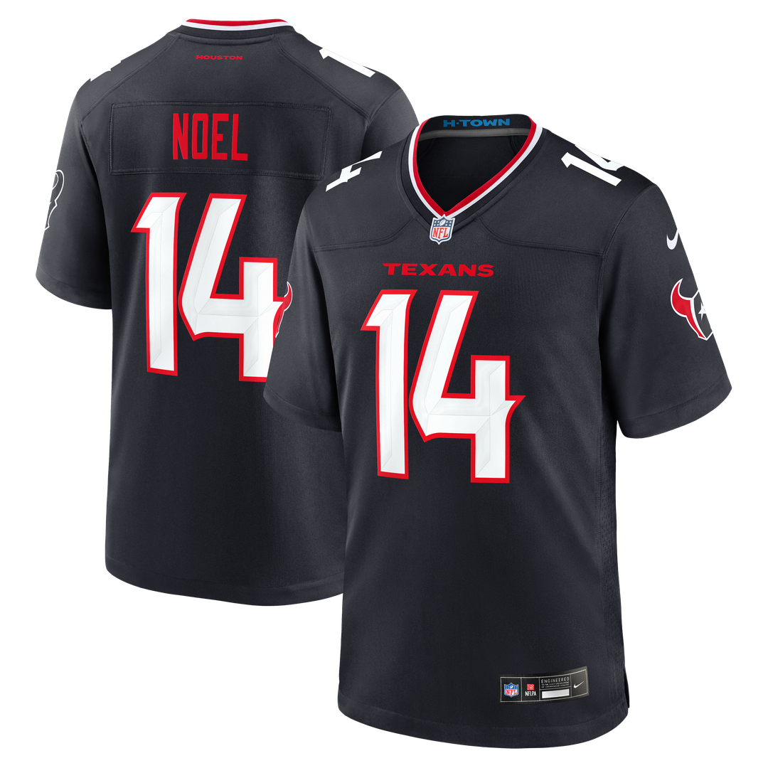 Jaylin Noel Houston Texans Nike Navy Team Game Jersey