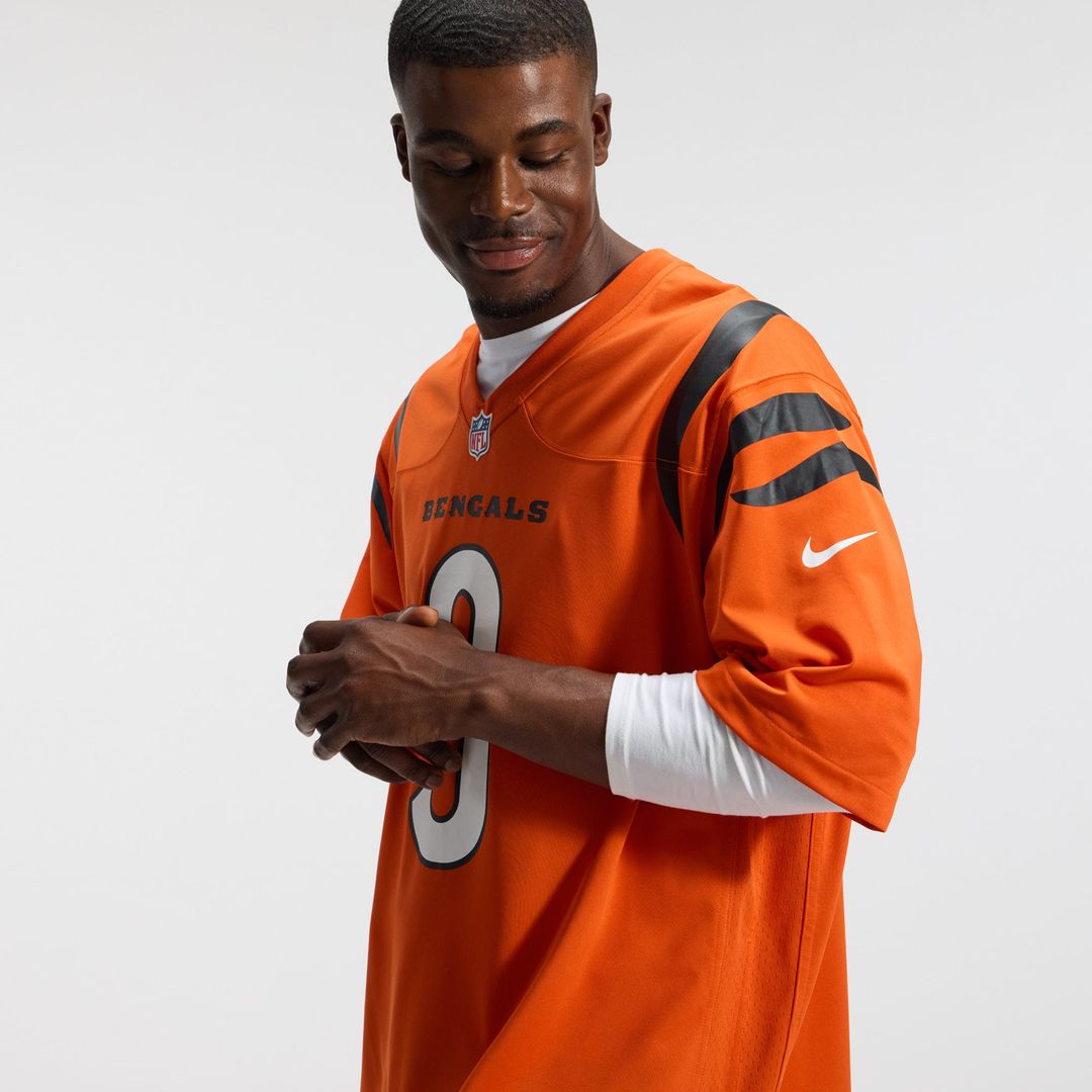 Joe Burrow Cincinnati Bengals Nike White Game Jersey