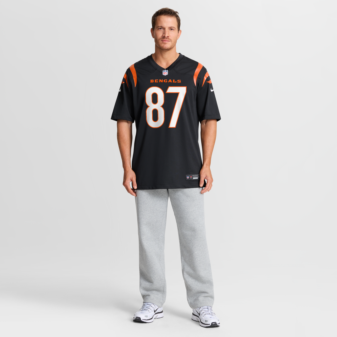 Tanner Hudson Cincinnati Bengals Nike Black Home Game Player Jersey