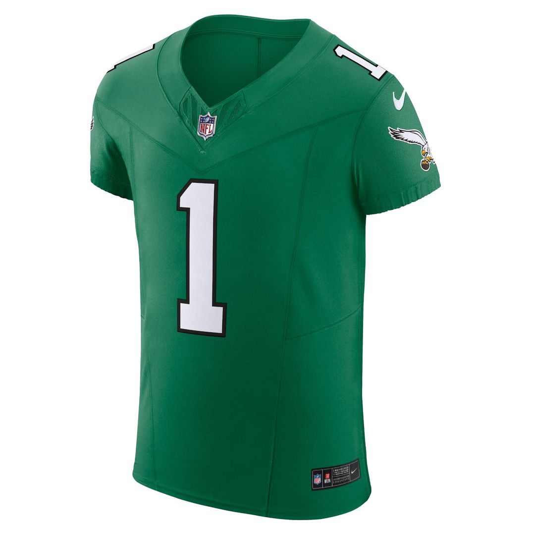 Jalen Hurts Philadelphia Eagles Nike Midnight Green Team Vapor F.U.S.E. Elite Jersey
