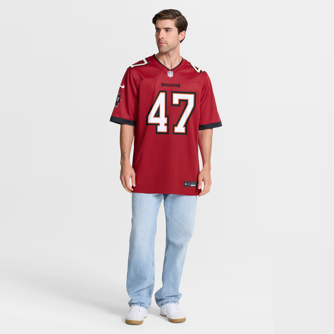 John Lynch Tampa Bay Buccaneers Nike Red Game Retired Player Jersey