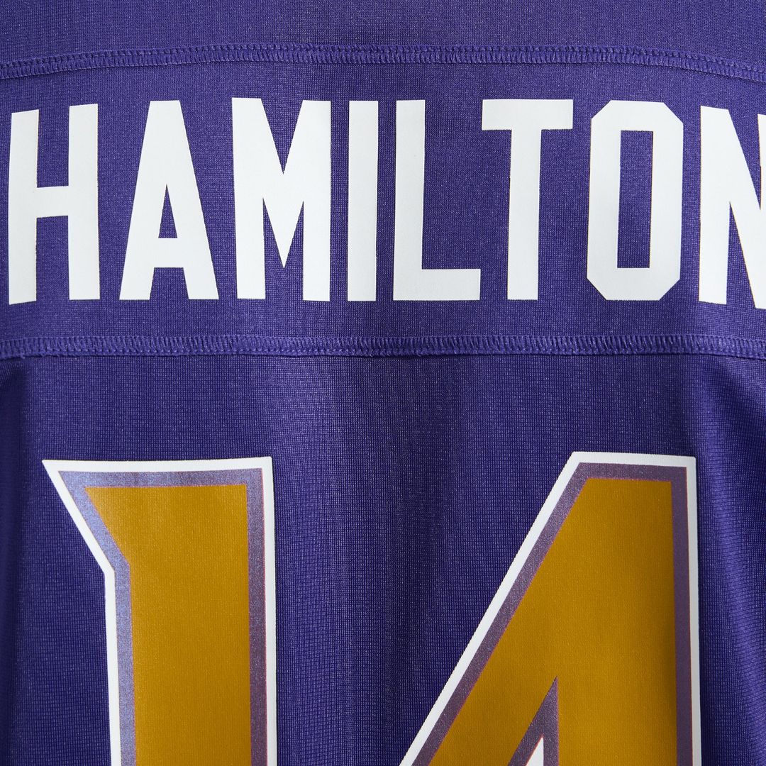 Kyle Hamilton Baltimore Ravens Nike Purple Alternate Game Jersey