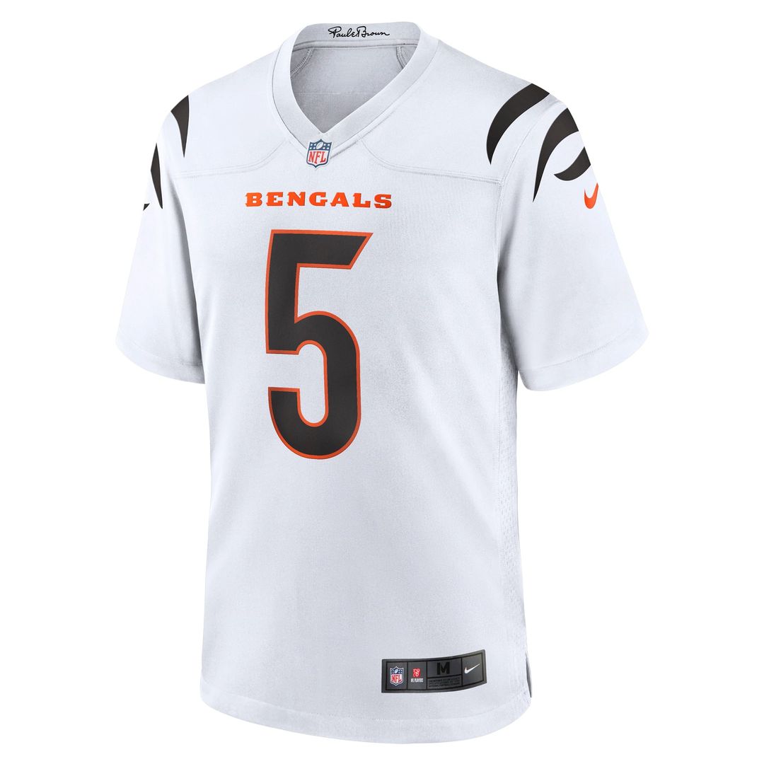 Tee Higgins Cincinnati Bengals Nike White Game Jersey