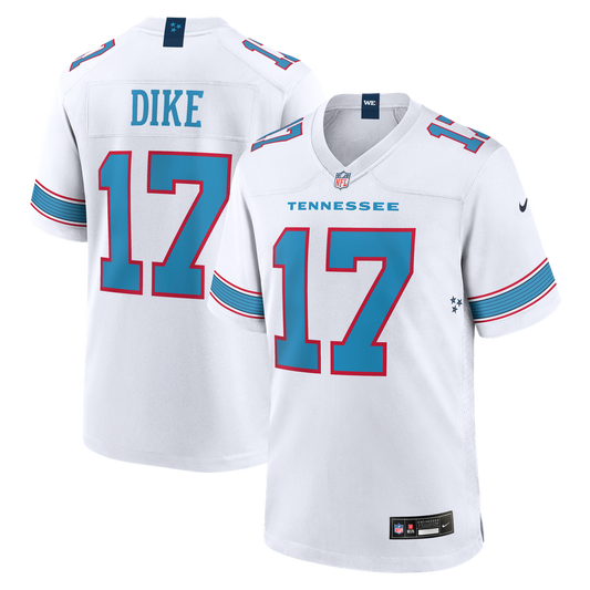 Chimere Dike Tennessee Titans Nike White Game Jersey