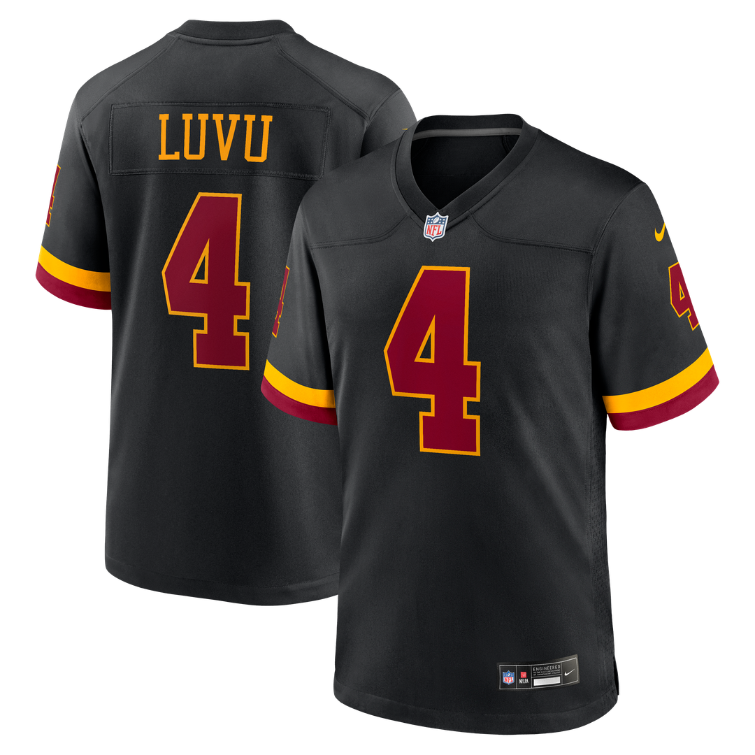 Washington Commanders Frankie Luvu Nike White Game Super Bowl Era Jersey