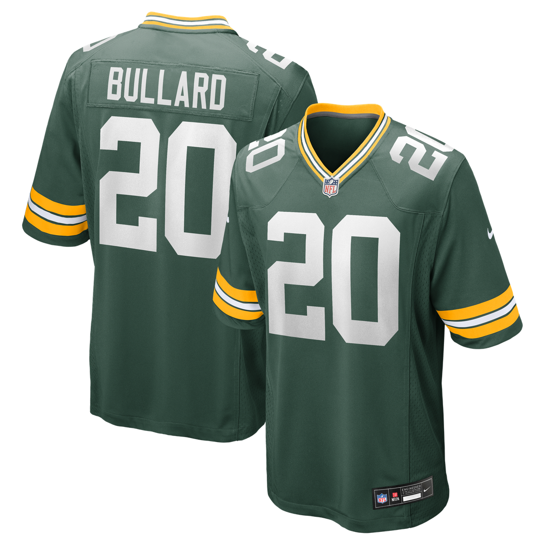 Javon Bullard Green Bay Packers Nike Green Game Jersey