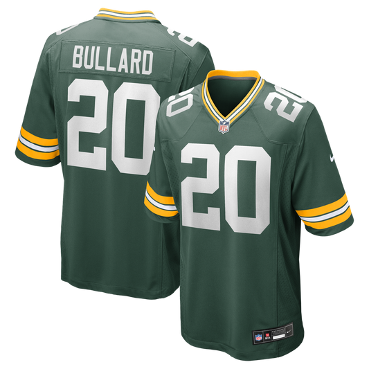 Javon Bullard Green Bay Packers Nike Green Game Jersey