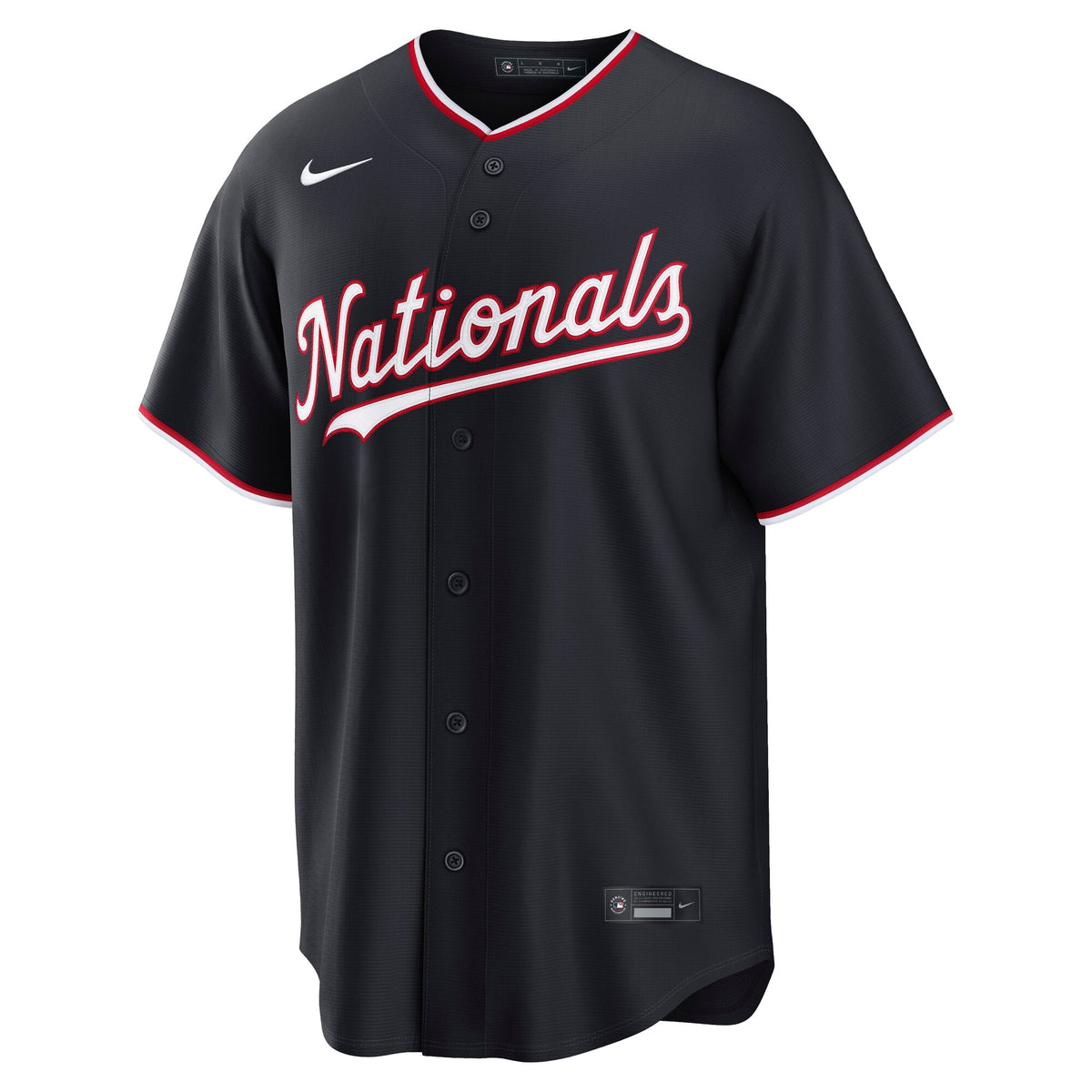 Washington Nationals James Wood Nike Gray Road Replica Jersey