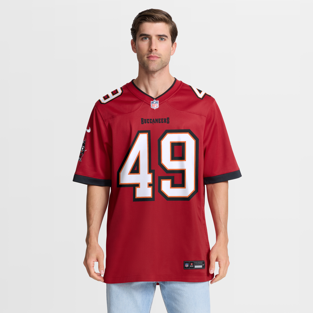Owen Wright Tampa Bay Buccaneers Nike Red Team Game Jersey