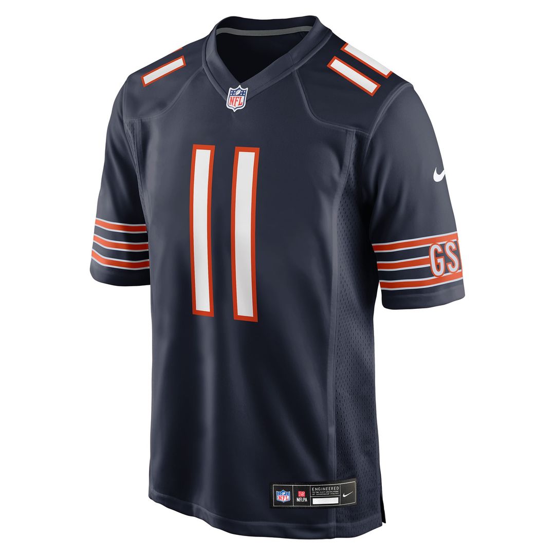 Case Keenum Chicago Bears Nike Navy Team Game Jersey