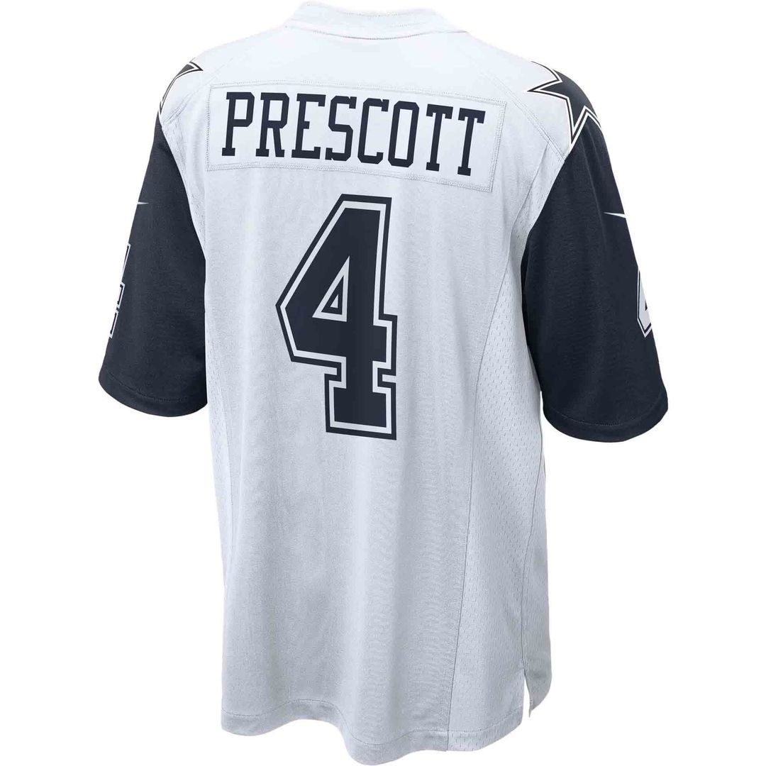Dak Prescott Dallas Cowboys Nike White Alternate Game Team Jersey