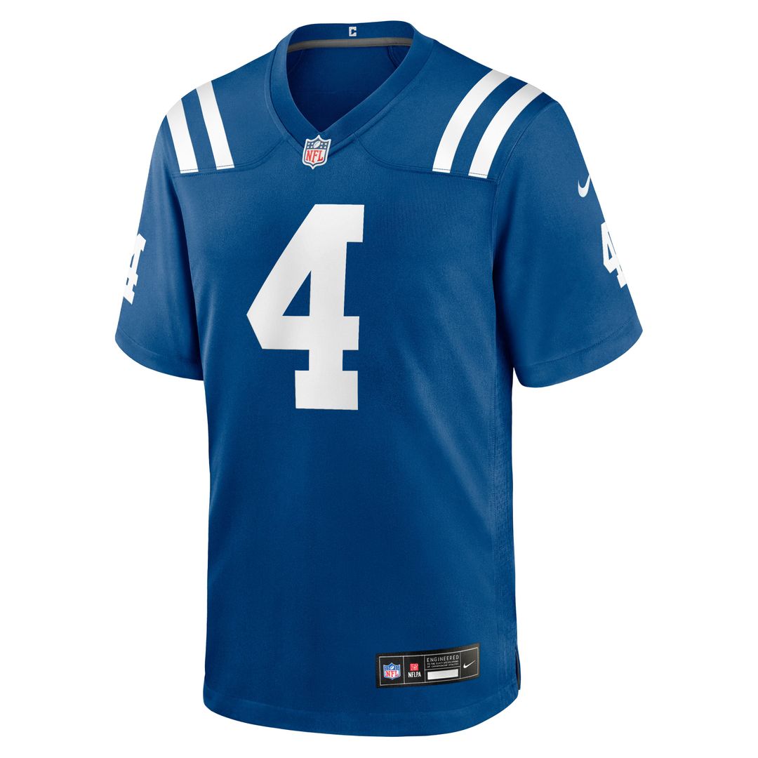 Adam Vinatieri Indianapolis Colts Nike Royal Team Retired Game Jersey