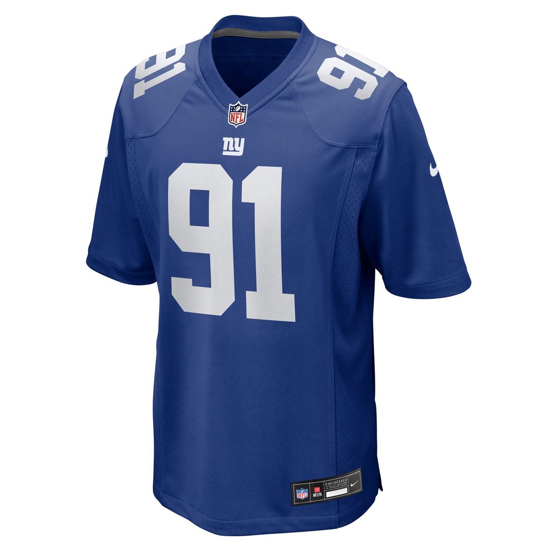 Darius Alexander New York Giants Nike Royal Team Game Jersey