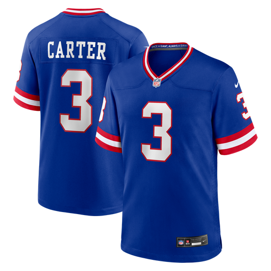 Abdul Carter New York Giants Nike Royal Alternate 2 Game Jersey
