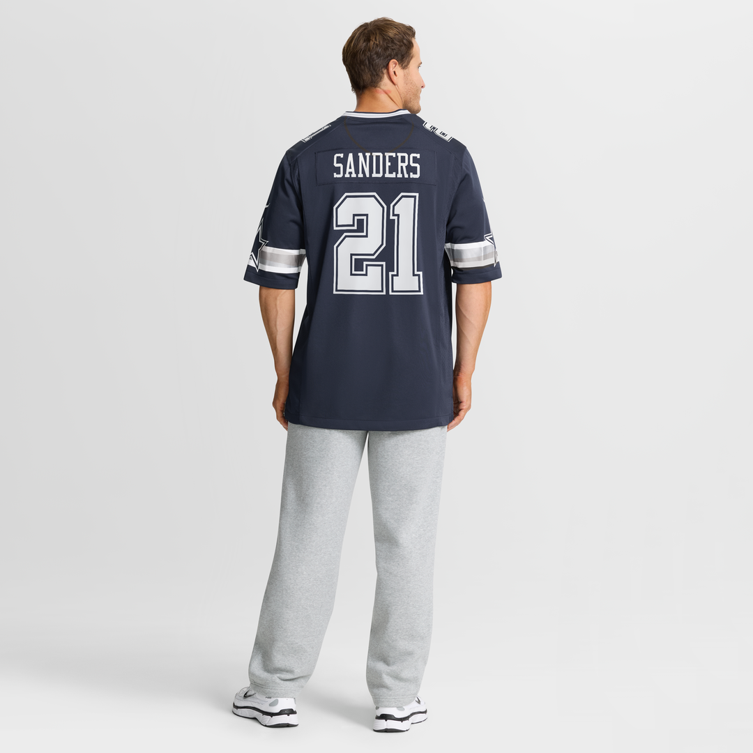 Deion Sanders Dallas Cowboys Nike Navy Team Retired Player Game Jersey