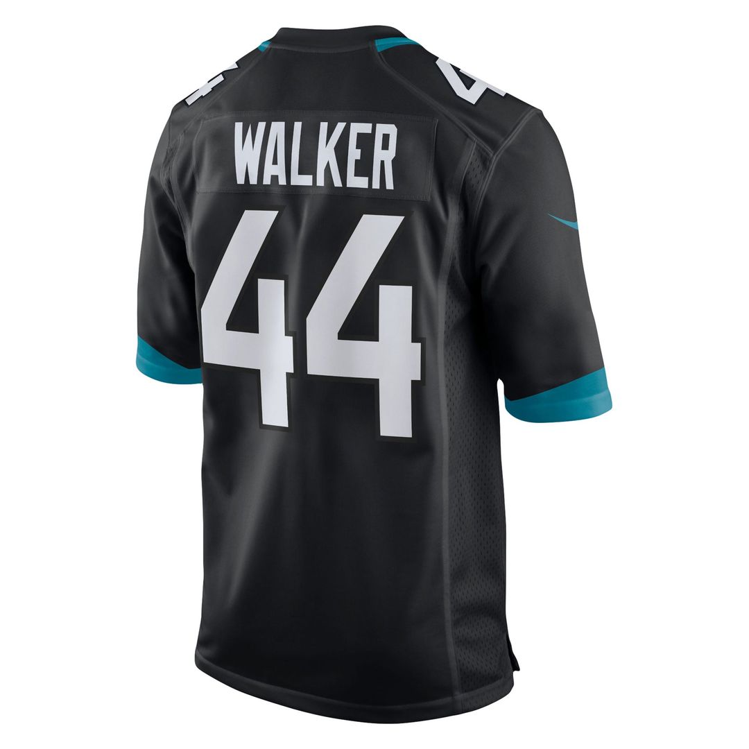 Travon Walker Jacksonville Jaguars Nike Black Player Game Jersey