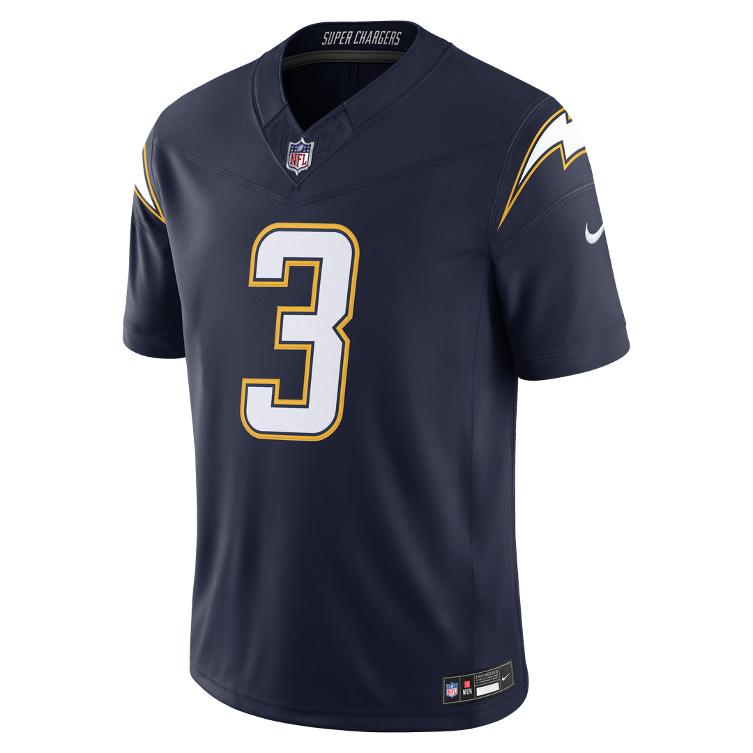 Derwin James Jr. Los Angeles Chargers Nike Navy Alternate Super Chargers Vapor F.U.S.E. Stitched Limited Jersey