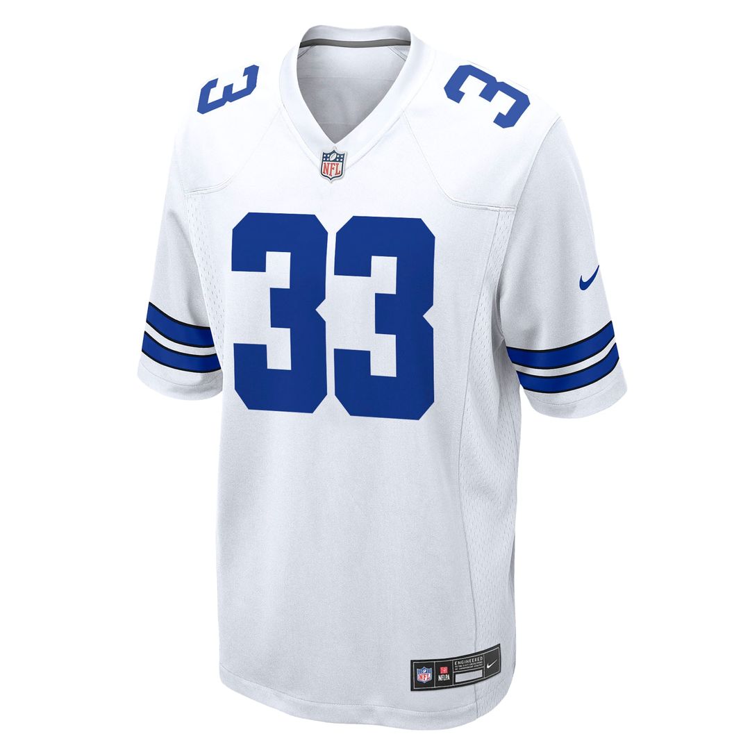 Javonte Williams Dallas Cowboys Nike White Game Jersey