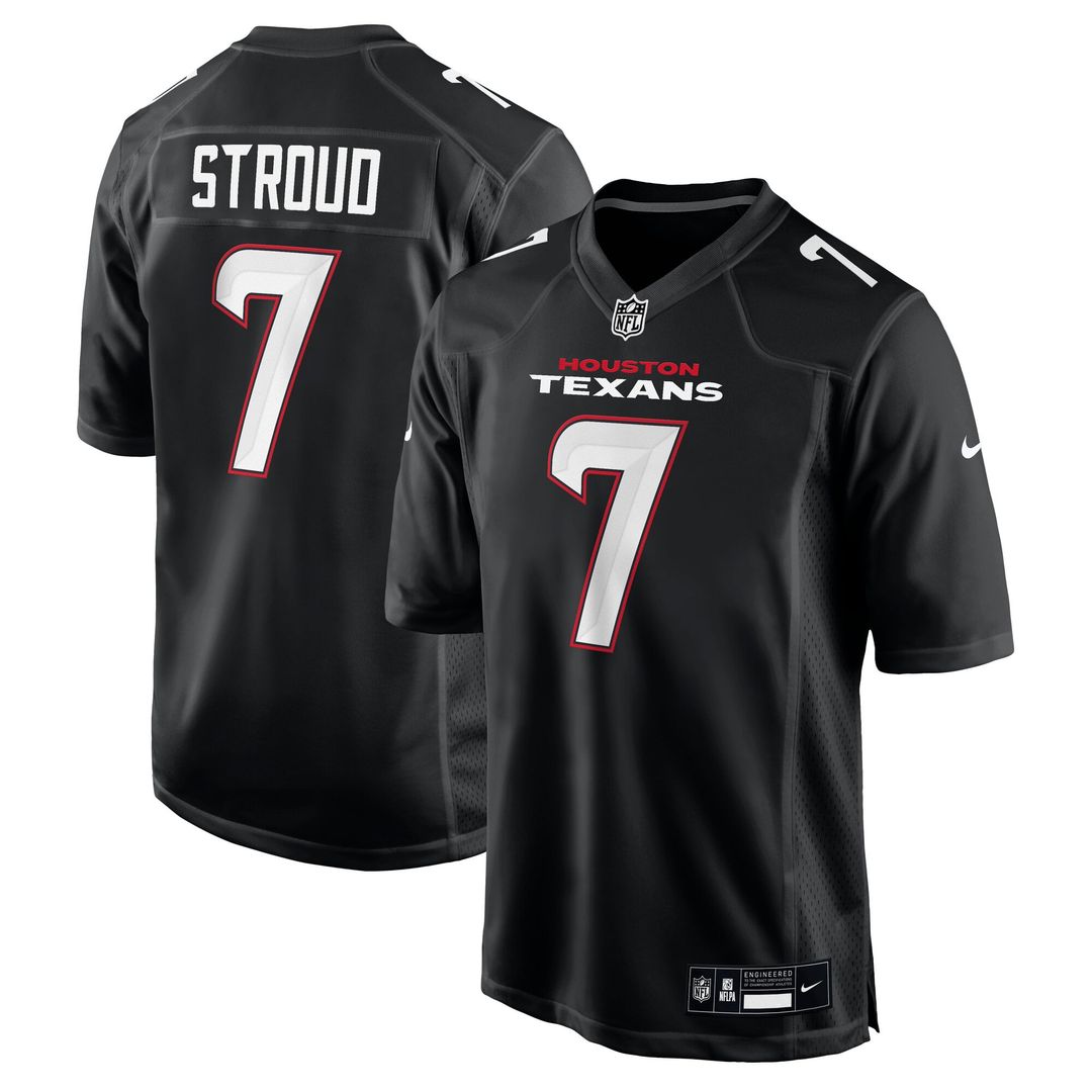 C.J. Stroud Houston Texans Nike Carbon Black Fashion Jersey