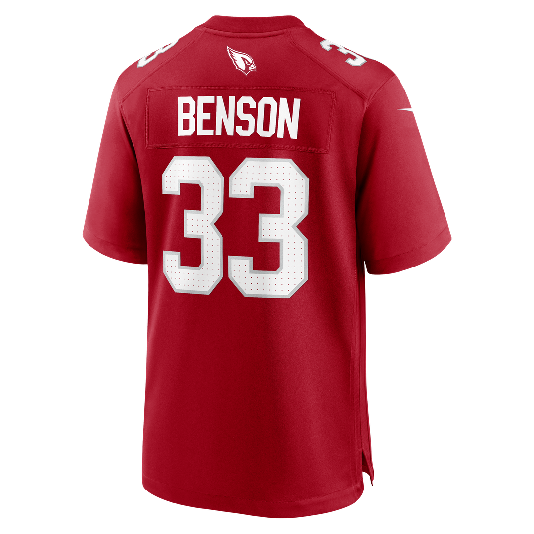 Trey Benson Arizona Cardinals Nike Cardinal Team Game Jersey