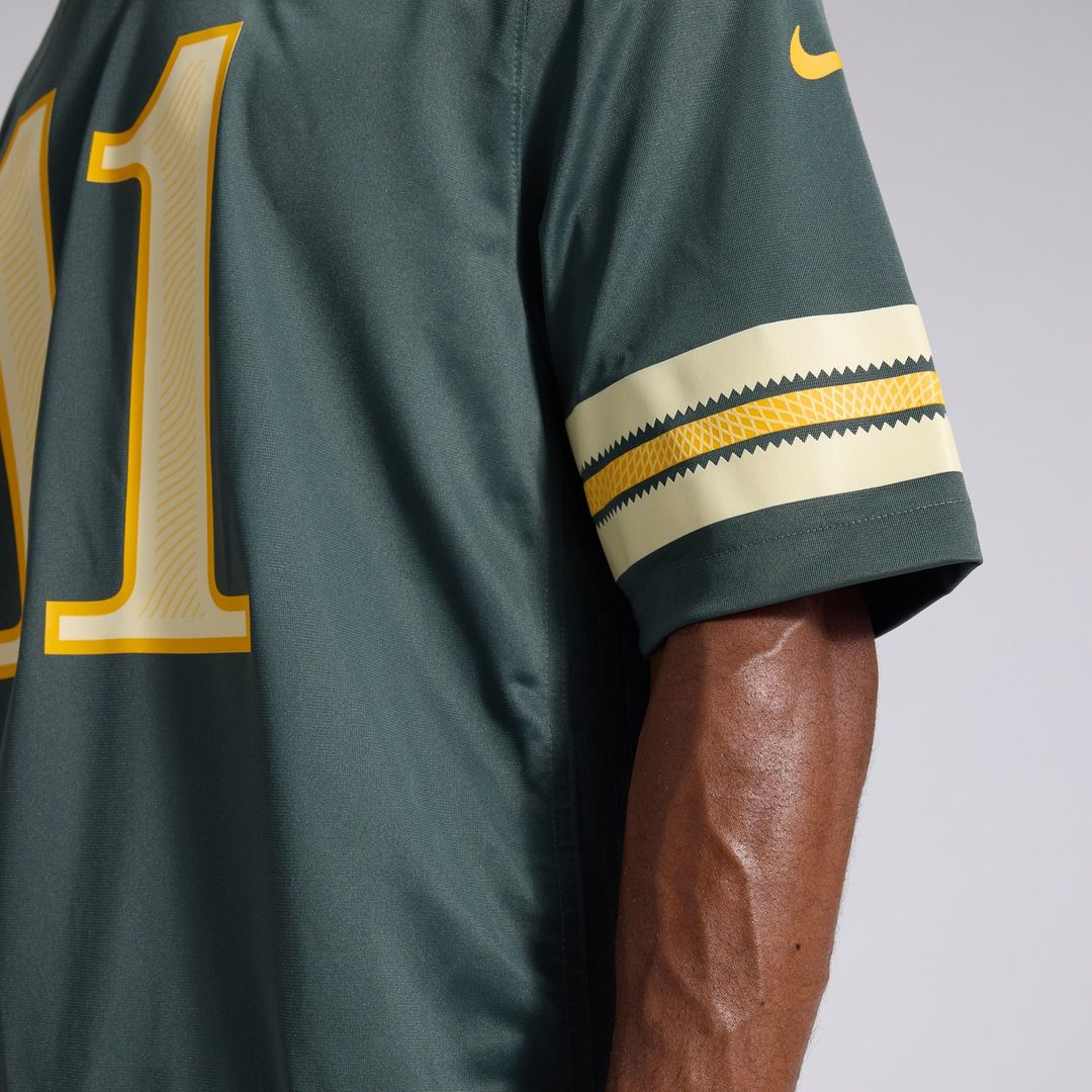 Jayden Reed Green Bay Packers Nike Green 2026 Rivalries Collection Game Jersey