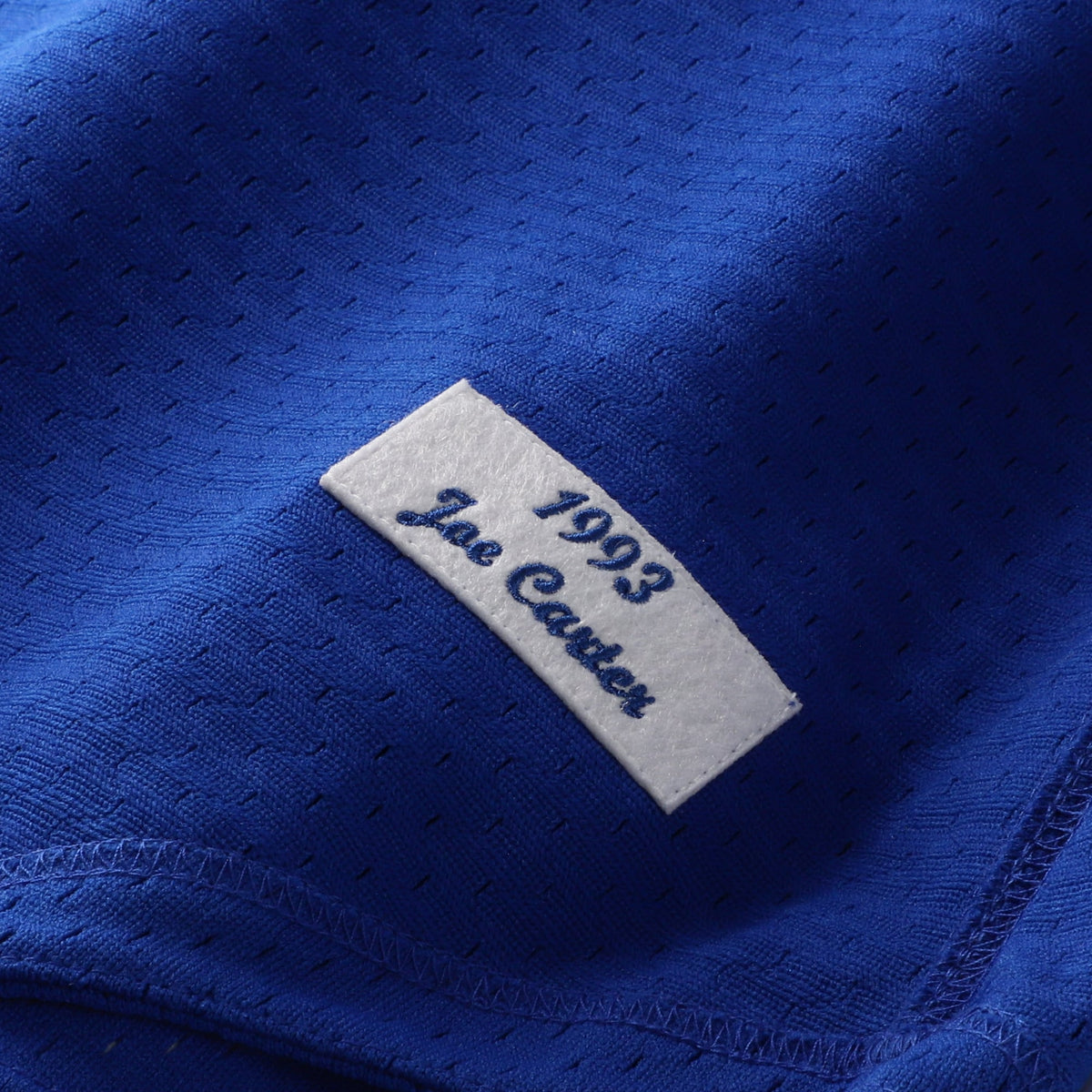 Toronto Blue Jays Joe Carter Mitchell & Ness Royal Authentic Batting Practice Jersey