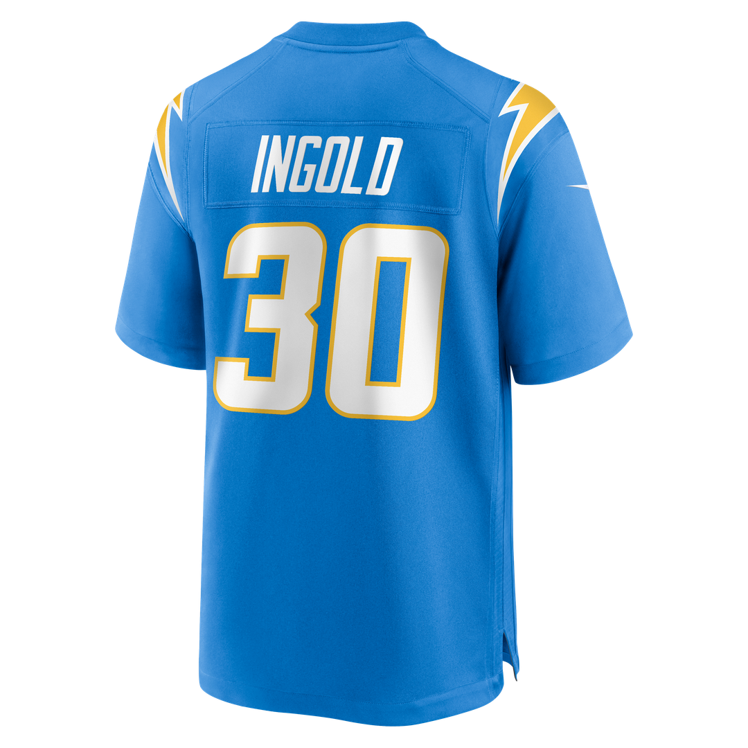 Alec Ingold Los Angeles Chargers Nike Powder Blue Team Game Jersey