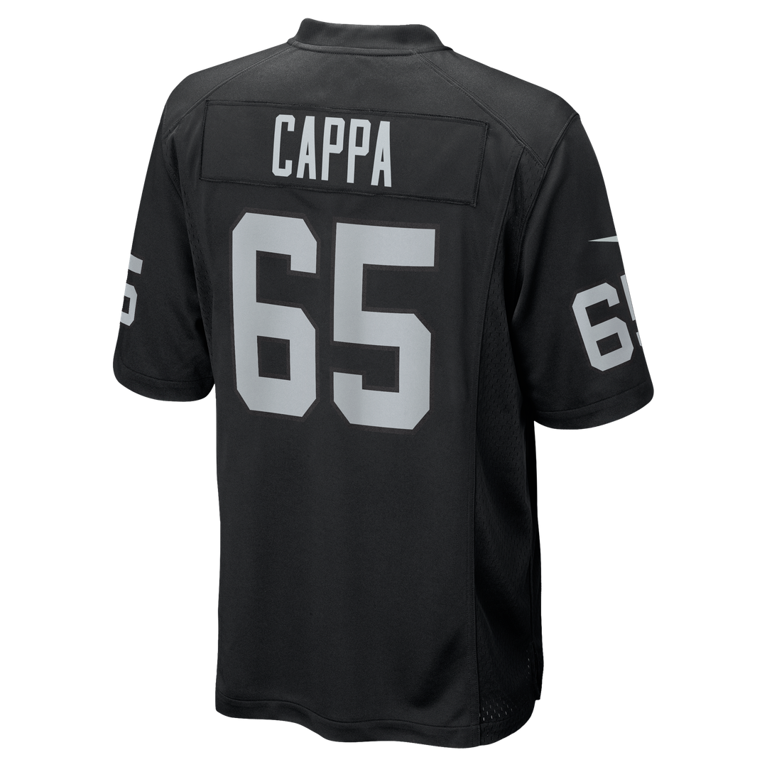 Alex Cappa Las Vegas Raiders Nike Black Team Game Jersey