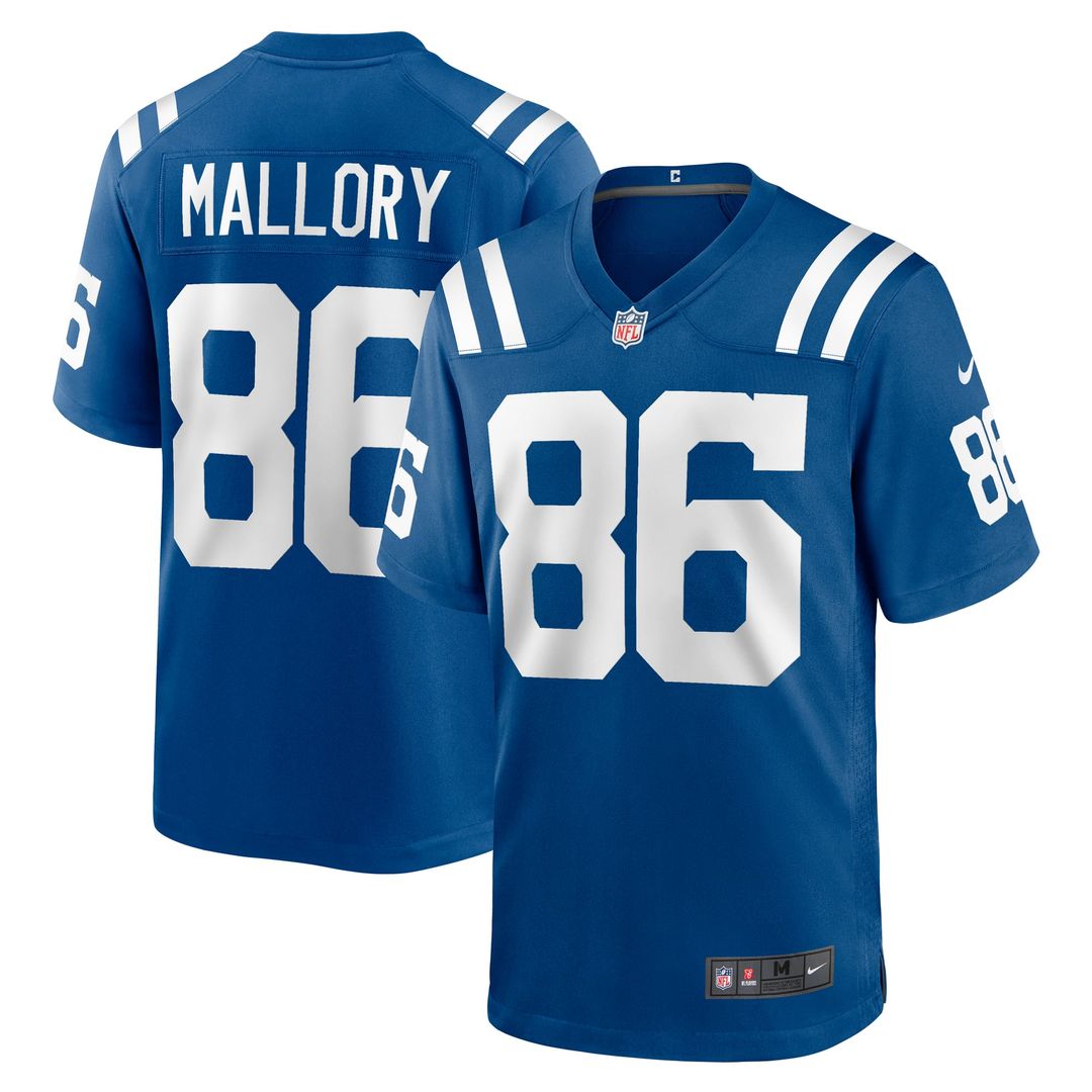 Will Mallory Indianapolis Colts Nike Royal Team Game Jersey