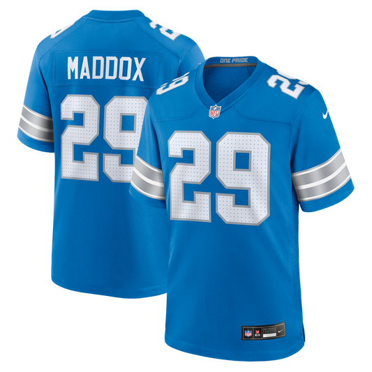 Avonte Maddox Detroit Lions Nike Blue Team Game Jersey