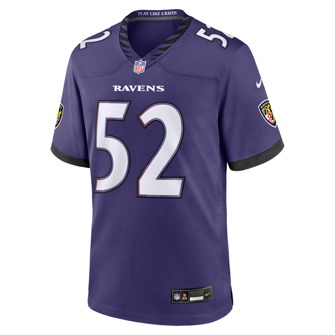 Ray Lewis Baltimore Ravens Nike Purple Team Retired Player Game Jersey