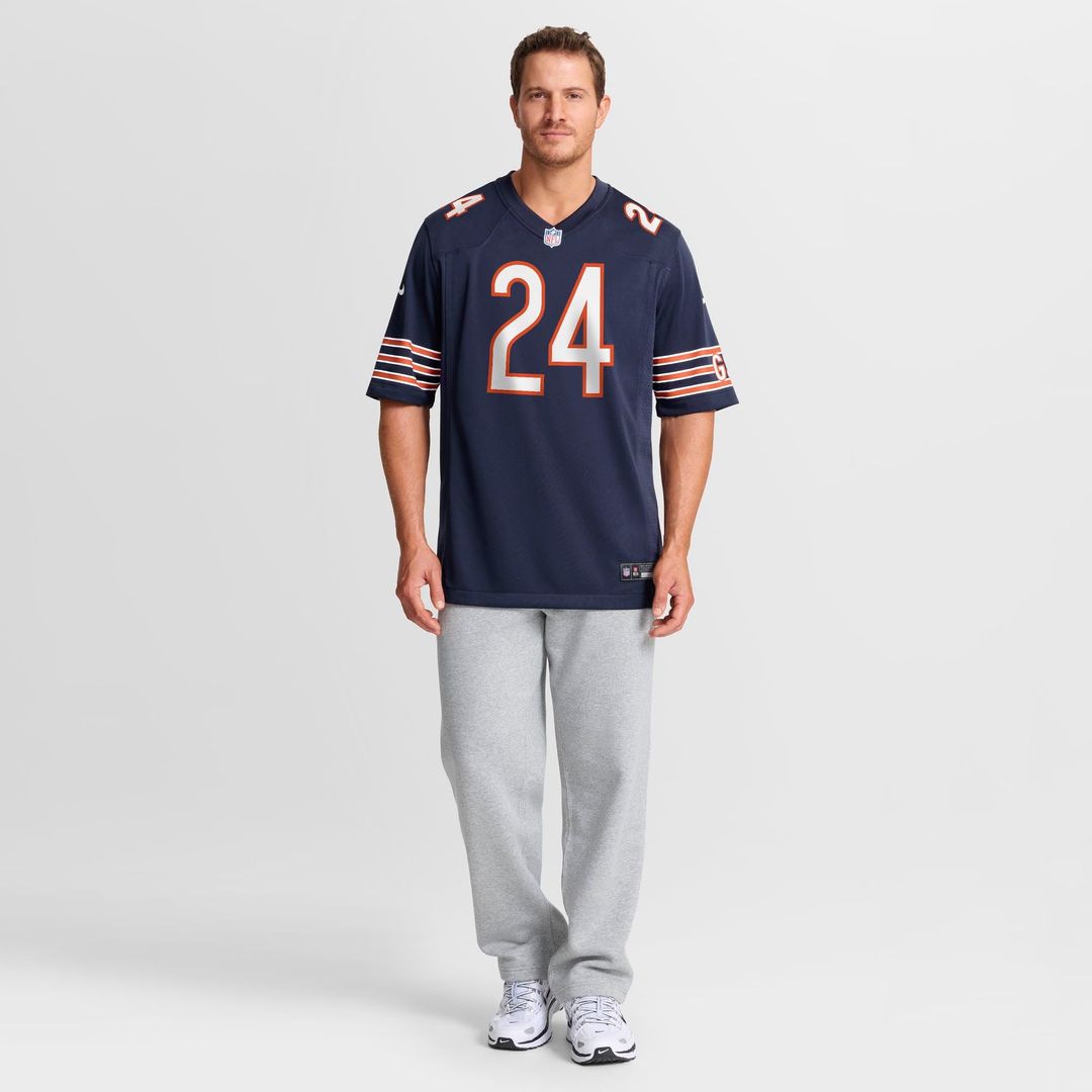 Malik Muhammad Chicago Bears Nike Navy Team Game Jersey
